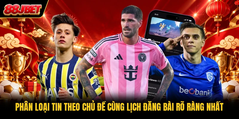Phân loại tin theo chủ đề cùng lịch đăng bài rõ ràng nhất
